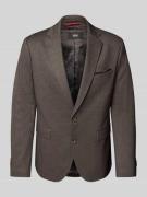 2-knoops colbert met reverskraag