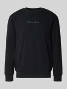 Sweatshirt met ronde hals en logoprint
