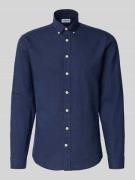 Vrijetijdsoverhemd met button-downkraag