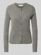 Regular fit cardigan van zuivere wol