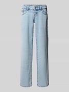 Ultra low wide leg jeans in 5-pocketmodel