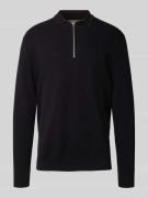Regular fit gebreide pullover van katoenmix, model 'PHIL'