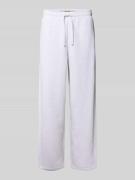 Regular fit sweatpants van katoenmix, model 'CERES'