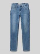 Tapered fit jeans in 5-pocketmodel