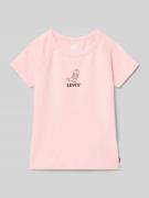 T-shirt met labelstitching