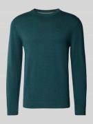 Regular fit gebreide pullover van zuiver katoen