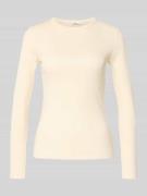 Slim fit shirt met lange mouwen van puur katoen