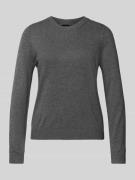 Regular fit gebreide pullover van viscosemix