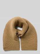 Sjaal met viscose in gebreide look