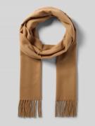 Sjaal met koordjes, model 'Cashmink'