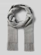 Sjaal met koordjes, model 'Cashmink'