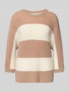 Gebreide pullover met ronde hals