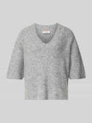 Gebreide pullover met wijde mouwen, model 'TACI'