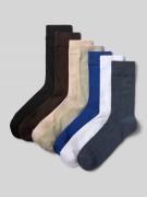 Sokken met elastische ribboordjes in een set van 7 paar