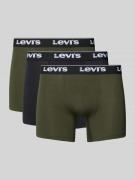 Boxershort met band met label in een set van 3 stuks