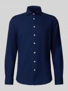 Slim fit zakelijk overhemd met kentkraag, model 'Spread'