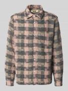 Vrijetijdsoverhemd met pointellemotief, model 'Glixto'