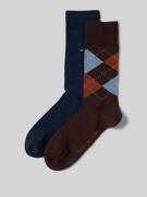 Kousen van katoenmix, per 2 paar