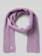 Wollen sjaal met kasjmier