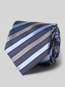 Zijden stropdas met statementpatch (7 cm)