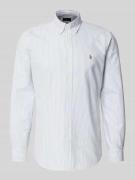 Custom fit vrijetijdsoverhemd met button-downkraag