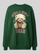 Oversized sweatshirt van katoenmix, model 'BILA'