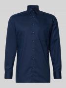 Modern fit zakelijk overhemd met kentkraag