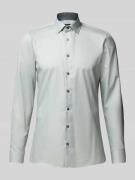 Super slim fit zakelijk overhemd met kentkraag