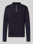 Gebreide pullover met ribboorden, model 'MILANO'