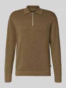 Gebreide pullover met ribboorden, model 'MILANO'