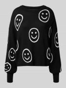 Regular fit gebreide pullover van viscosemix, model 'MONTANA'