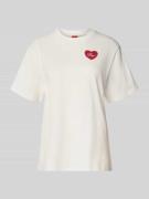 Regular fit T-shirt van puur katoen, model 'VINTAGE TEE'