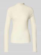 Gebreide pullover van wol met structuurmotief, model 'JOSE'