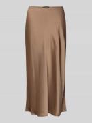 Midirok met plooien, model 'SHARAE'