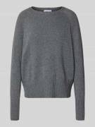 Gebreide pullover met ronde hals, model 'SPIDER'