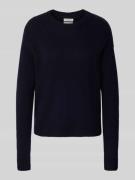Wollen pullover met ronde hals