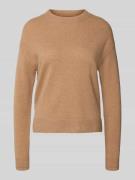 Wollen pullover met ronde hals