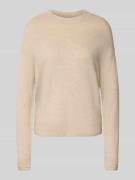 Wollen pullover met ronde hals