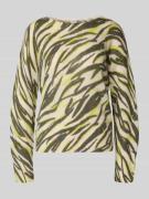 Gebreide pullover met boothals, model 'STYLE.LISA'