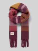 Sjaal met franjes, model 'Eluzabeth'