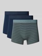 Boxershort met elastische logoband in een set van 3 stuks