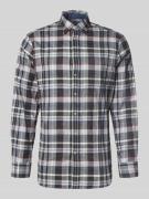 Regular fit vrijetijdsoverhemd met kentkraag