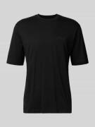 T-shirt met labelpatch