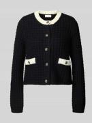 Gebreid jack met ribboorden