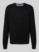 Gebreide pullover met ronde hals