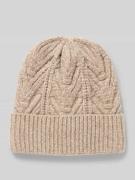 Gebreide muts met structuurmotief, model 'IAMYNTE'