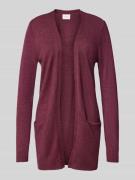 Gebreid jack met opengewerkte voorkant, model 'RIL'