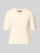 Slim fit pullover met kralen