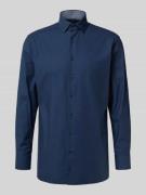 Modern fit zakelijk overhemd met kentkraag