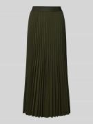 Midirok met plissévouwen